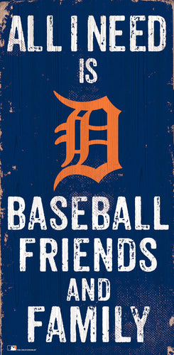 Detroit Tigers 0738-Friends and Family 6x12