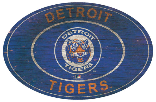 Detroit Tigers 0801-46in Heritage Logo Oval
