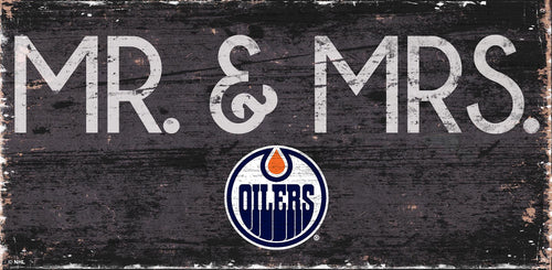 Edmonton Oilers 0732-Mr. and Mrs. 6x12