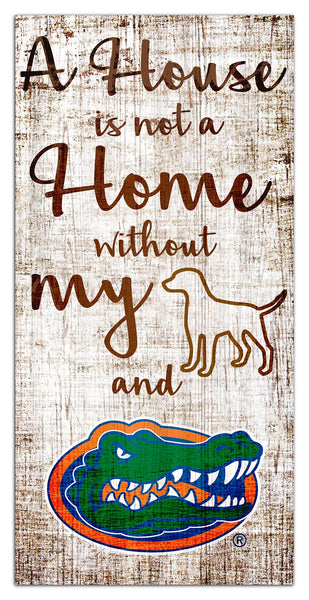 Florida Gators 0867-A House is not a Home 6x12