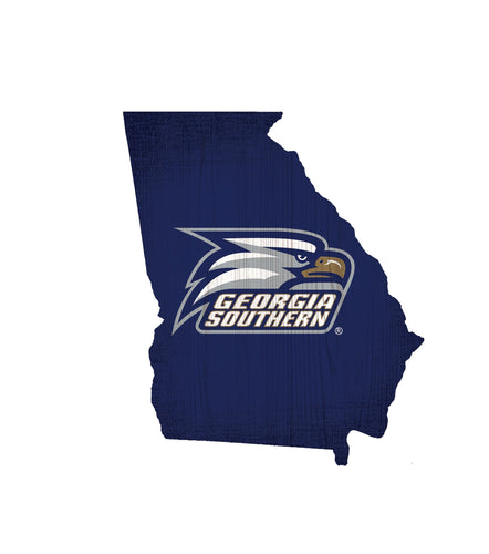 Georgia Southern 0838-12in Team Color State
