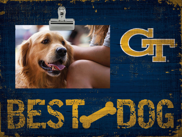 Georgia Tech Yellow Jackets 0849-Best Dog Clip Frame