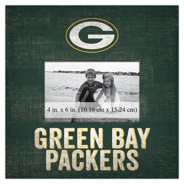 Green Bay Packers 0739-Team Name 10x10 Frame