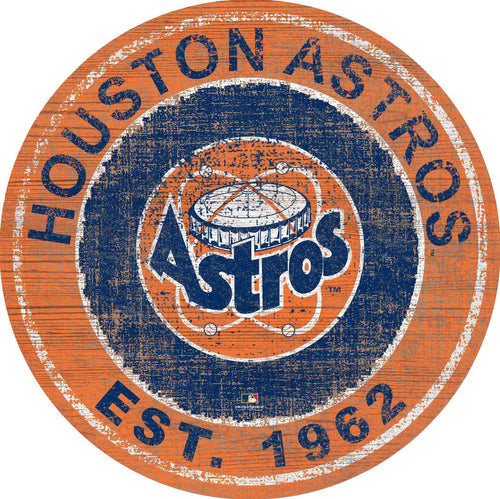 Houston Astros 0744-Heritage Logo Round