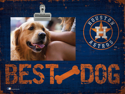 Houston Astros 0849-Best Dog Clip Frame