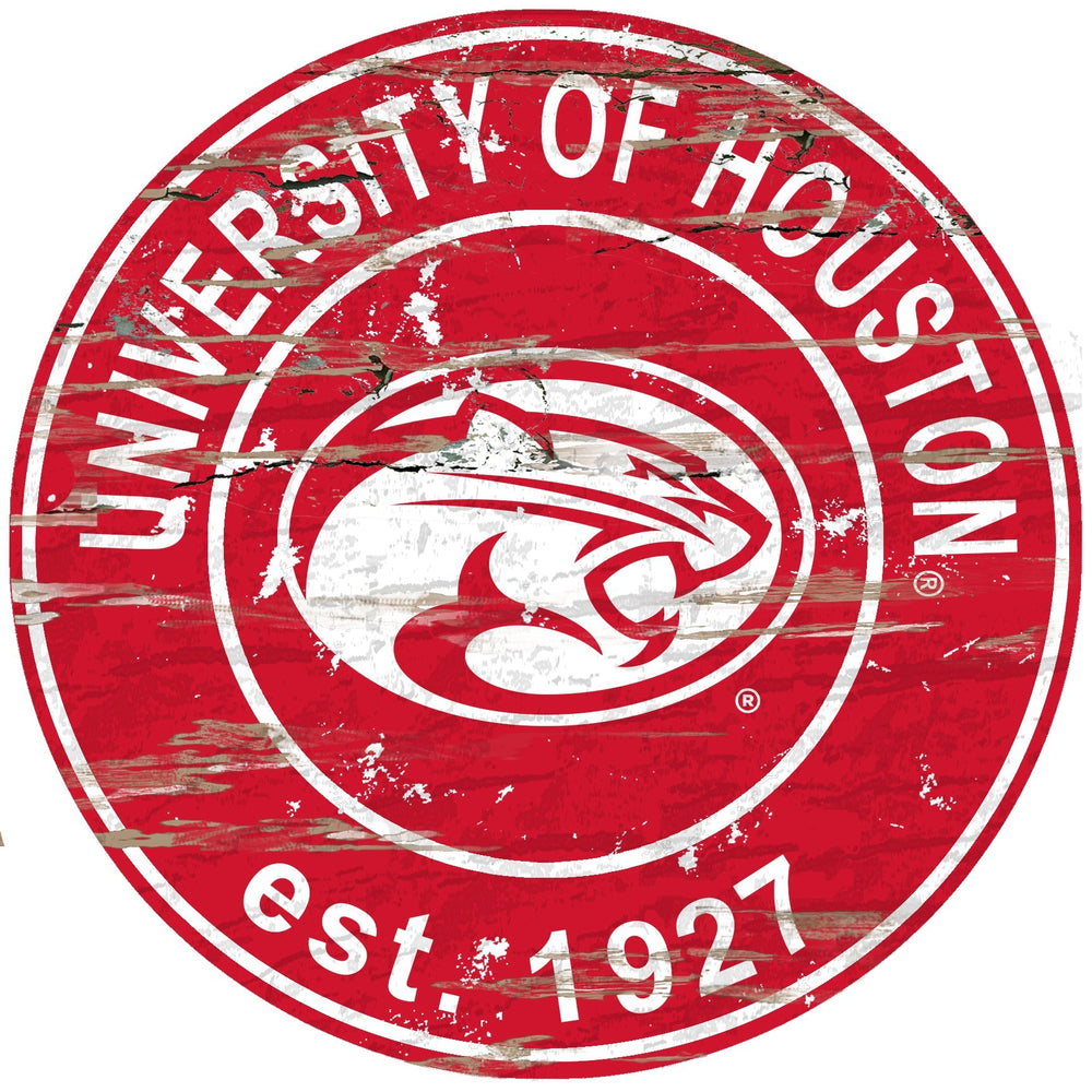 Houston Cougars 0659-Established Date Round