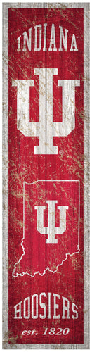 Indiana Hoosiers 0787-Heritage Banner 6x24