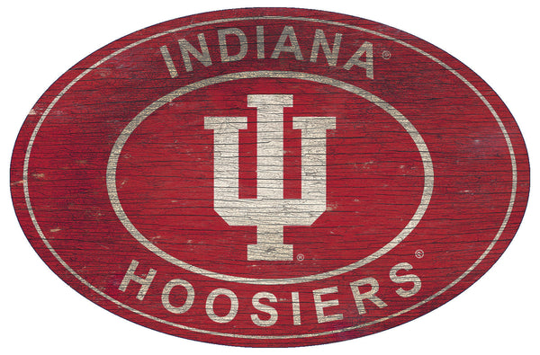 Indiana Hoosiers 0801-46in Heritage Logo Oval
