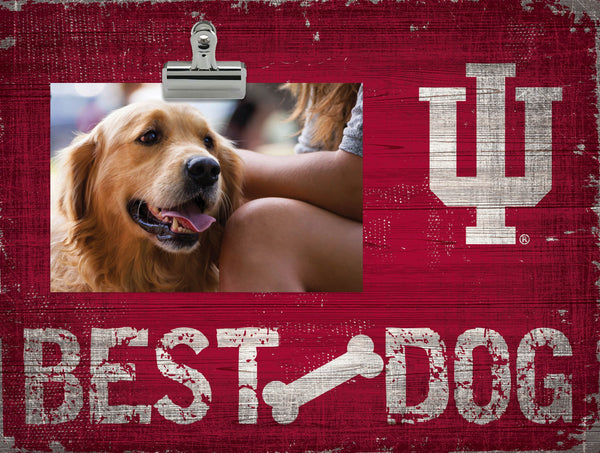 Indiana Hoosiers 0849-Best Dog Clip Frame