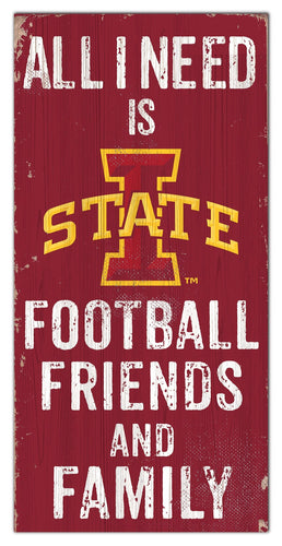 Iowa State Cyclones 0738-Friends and Family 6x12