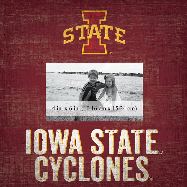 Iowa State Cyclones 0739-Team Name 10x10 Frame
