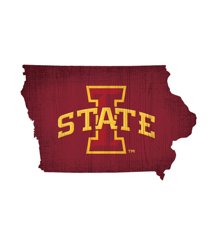 Iowa State Cyclones 0838-12in Team Color State