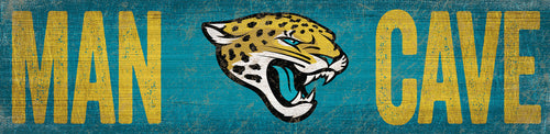 Jacksonville Jaguars 0845-Man Cave 6x24