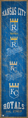 Kansas City Royals 0787-Heritage Banner 6x24