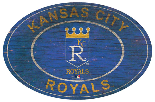 Kansas City Royals 0801-46in Heritage Logo Oval