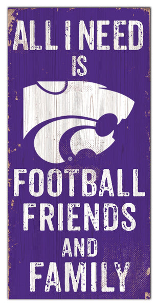 Kansas State Wildcats 0738-Friends and Family 6x12