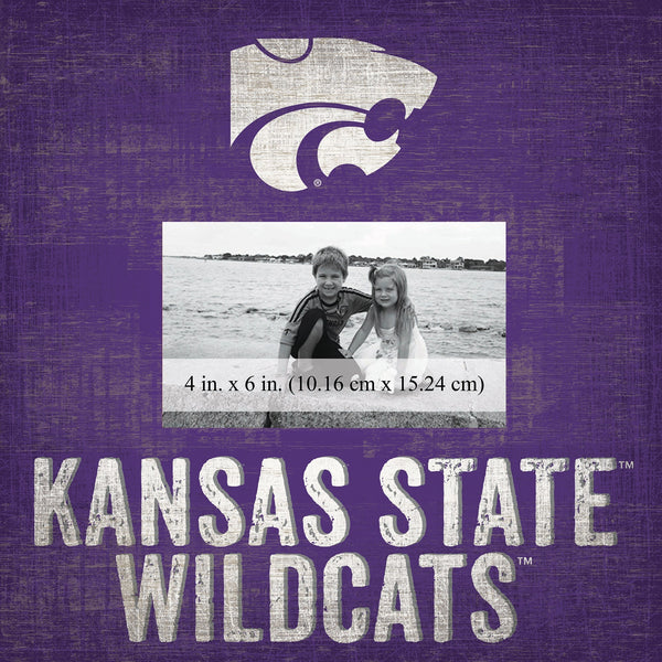 Kansas State Wildcats 0739-Team Name 10x10 Frame