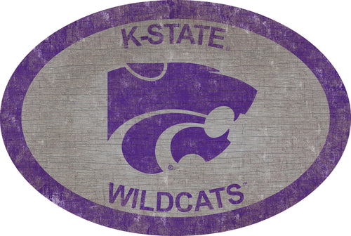 Kansas State Wildcats 0805-46in Team Color Oval