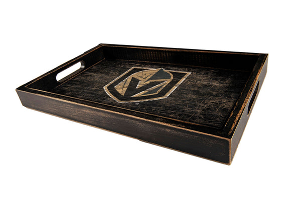 Las Vegas Golden Knights 0760-Distressed Tray w/ Team Color