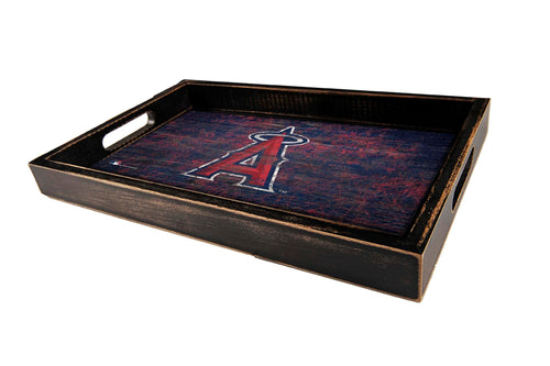 Los Angeles Angels 0760-Distressed Tray w/ Team Color