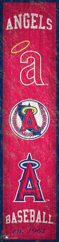 Los Angeles Angels 0787-Heritage Banner 6x24