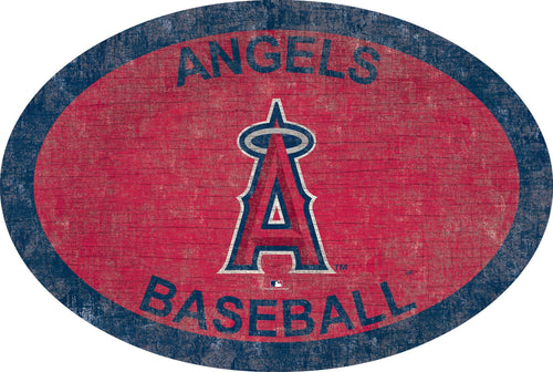 Los Angeles Angels 0805-46in Team Color Oval