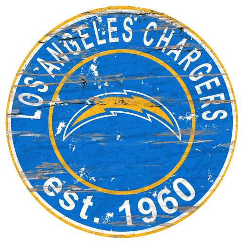 Los Angeles Chargers 0659-Established Date Round