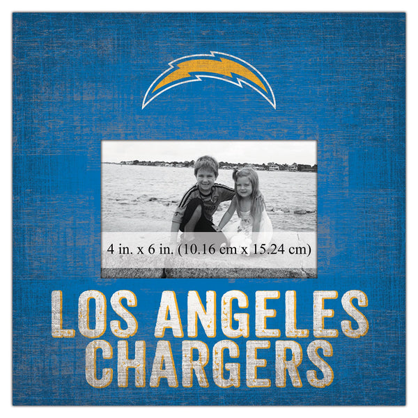 Los Angeles Chargers 0739-Team Name 10x10 Frame