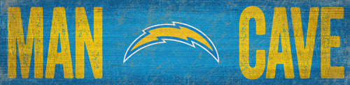 Los Angeles Chargers 0845-Man Cave 6x24