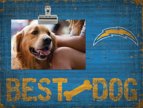 Los Angeles Chargers 0849-Best Dog Clip Frame