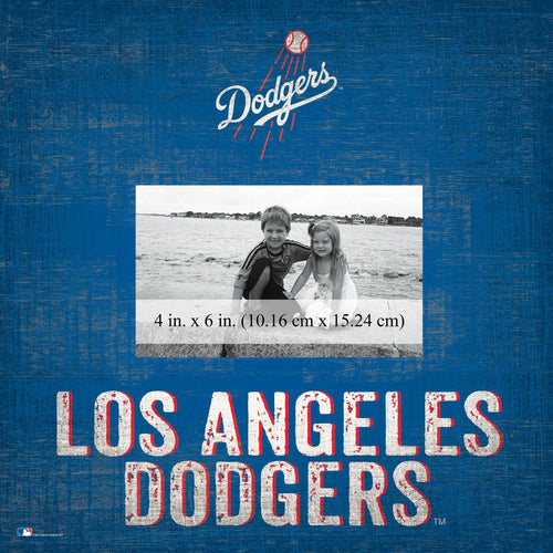 Los Angeles Dodgers 0739-Team Name 10x10 Frame