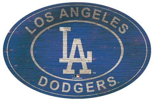 Los Angeles Dodgers 0801-46in Heritage Logo Oval