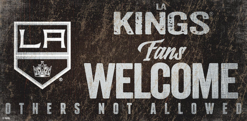 Los Angeles Kings 0847-Fans Welcome 6x12