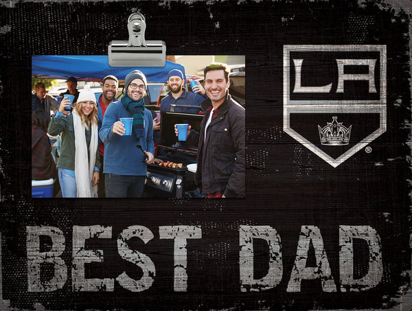 Los Angeles Kings 0893-Best Dad Clip Frame