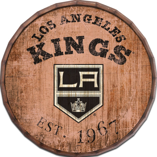 Los Angeles Kings 0938-Est date barrel top 16"