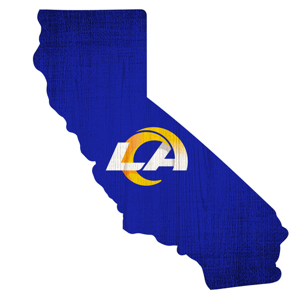 Los Angeles Rams 0838-12in Team Color State