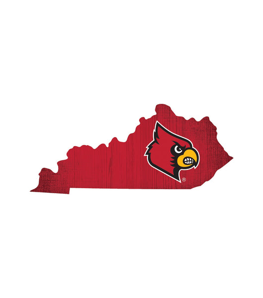 Louisville Cardinals 0838-12in Team Color State