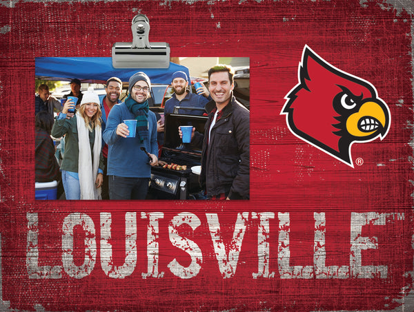 Louisville Cardinals 0850-Team Clip Frame