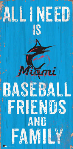 Maimi Marlins 0738-Friends and Family 6x12