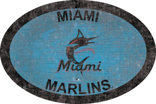 Maimi Marlins 0805-46in Team Color Oval
