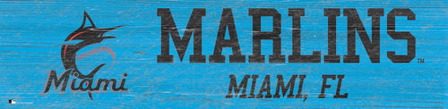 Maimi Marlins 0846-Team Name 6x24