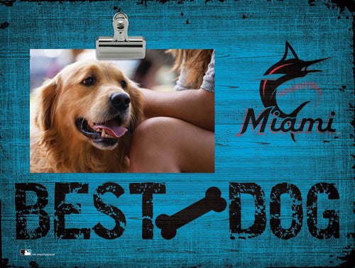 Maimi Marlins 0849-Best Dog Clip Frame