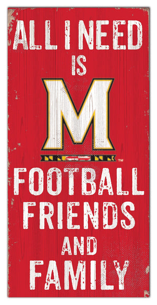 Maryland Terrapins 0738-Friends and Family 6x12