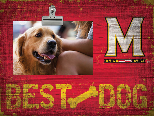 Maryland Terrapins 0849-Best Dog Clip Frame