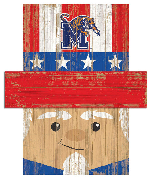 Memphis Tigers 0917-Uncle Sam Head