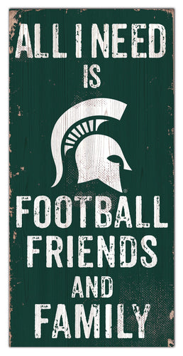 Michigan State Spartans 0738-Friends and Family 6x12