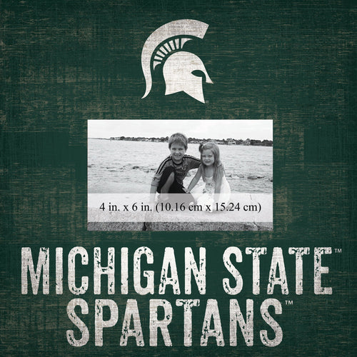 Michigan State Spartans 0739-Team Name 10x10 Frame