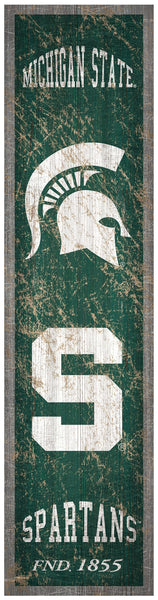 Michigan State Spartans 0787-Heritage Banner 6x24