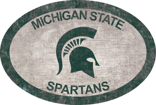 Michigan State Spartans 0805-46in Team Color Oval