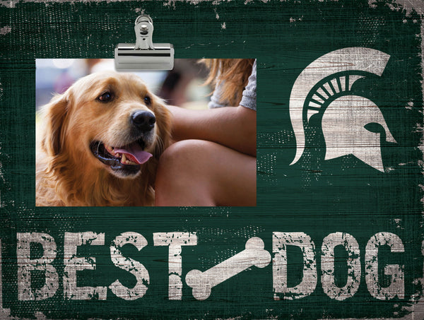 Michigan State Spartans 0849-Best Dog Clip Frame